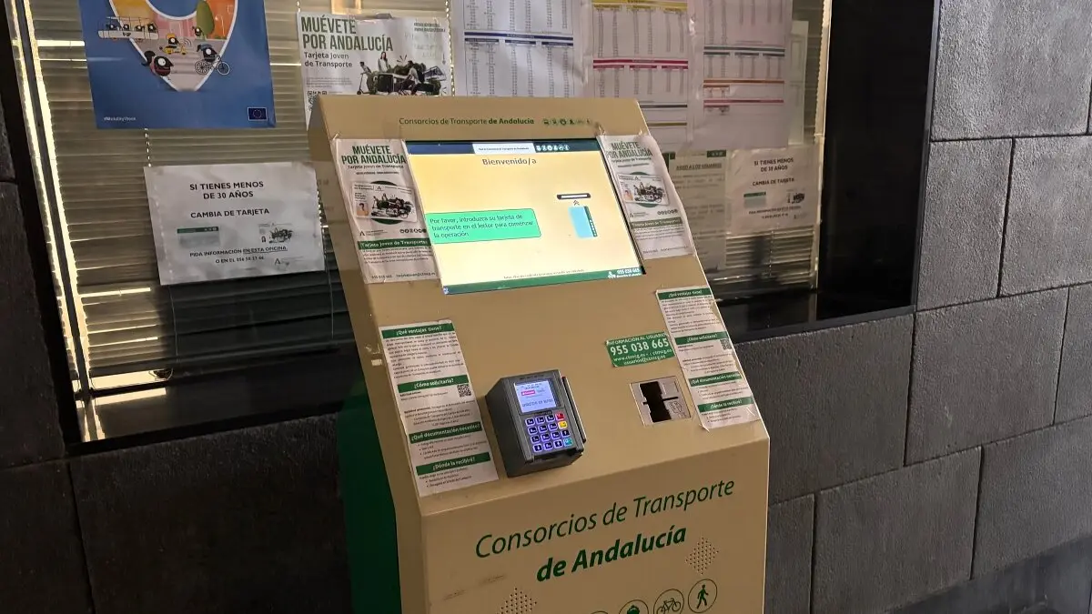 Registros históricos de tarjetas de transporte en el Campo de Gibraltar 