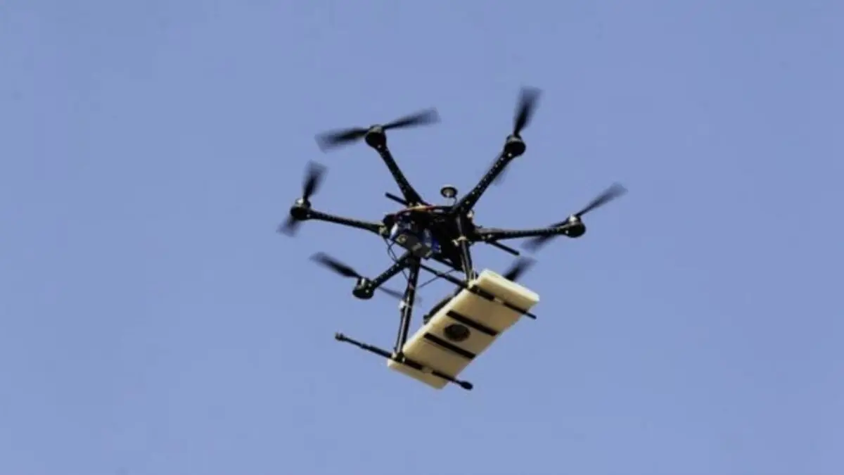 Uno de los drones utilizados en las cárceles del país