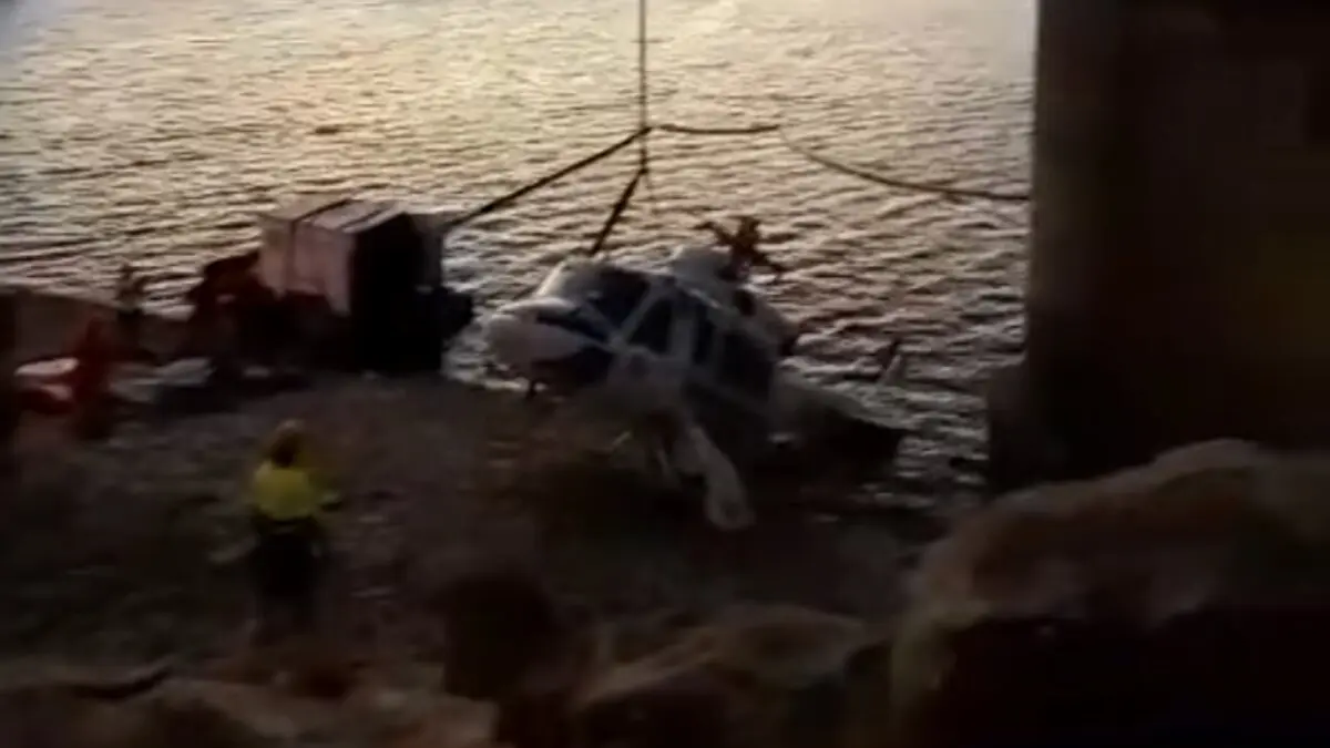 Rescatado tras el accidente del pasado viernes 