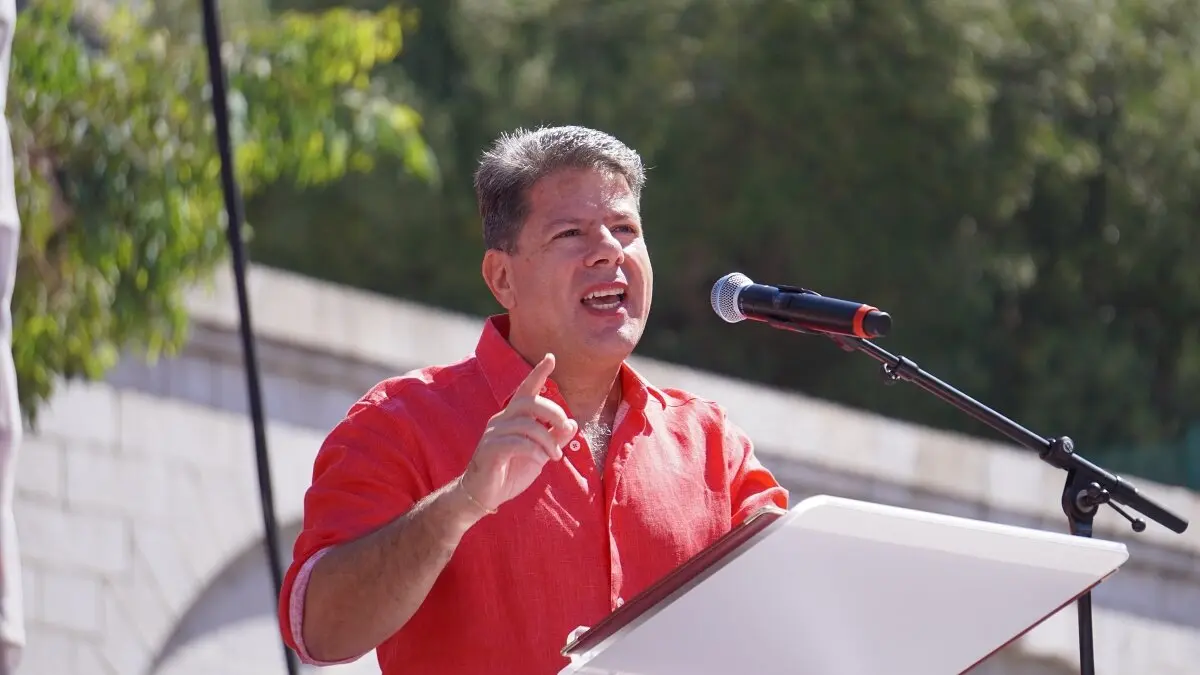 Picardo, durante su intervención pública este mi&eacute;rcoles por el National Day