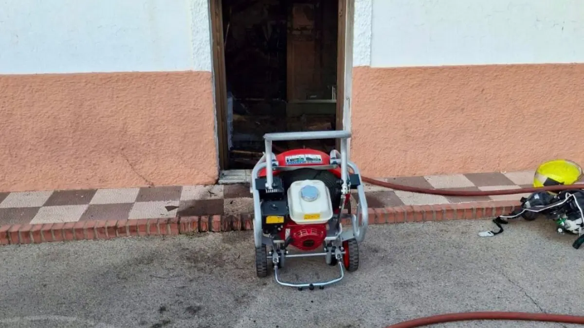 Medios empleados en el incendio