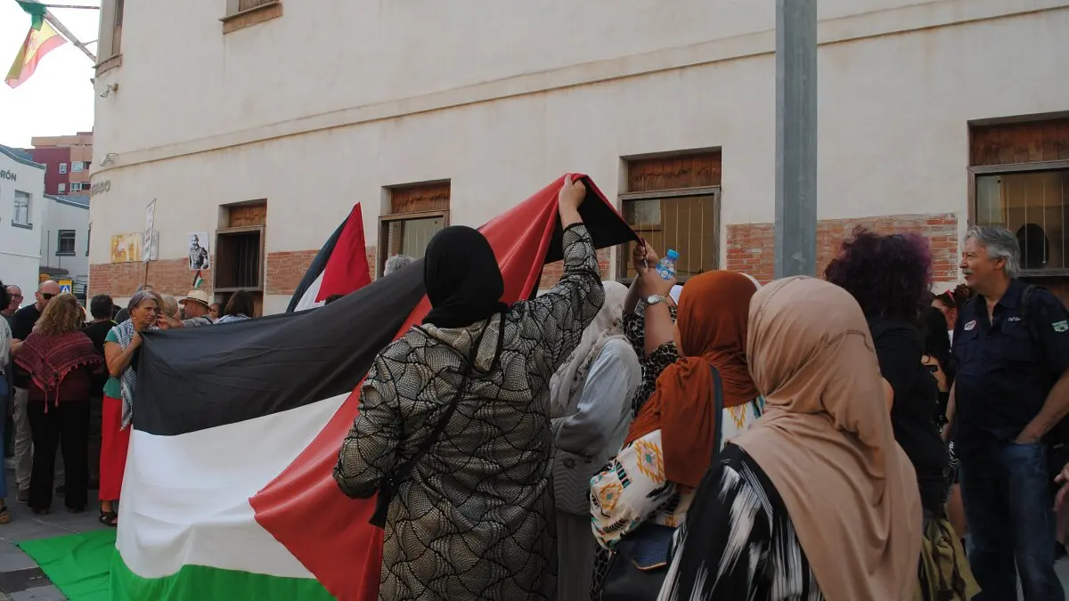 Palestina, en la mente de estos manifestantes en Algeciras 9