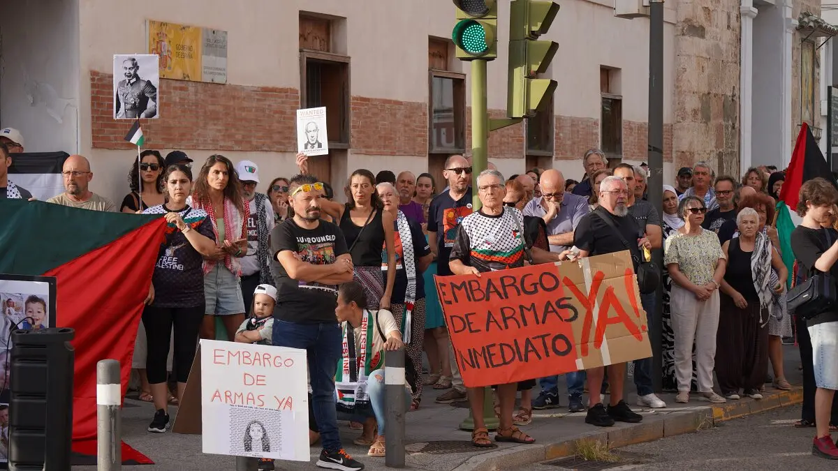 Palestina, en la mente de estos manifestantes en Algeciras 24