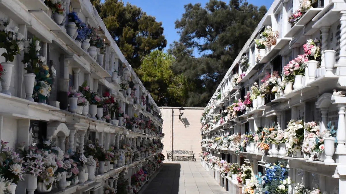 El cementerio de San Miguel, en San Roque