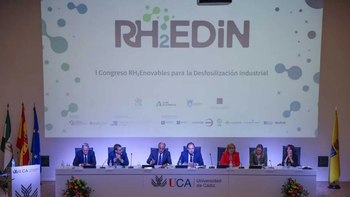 Representantes institucionales que han tomado parte en la apertura del congreso
