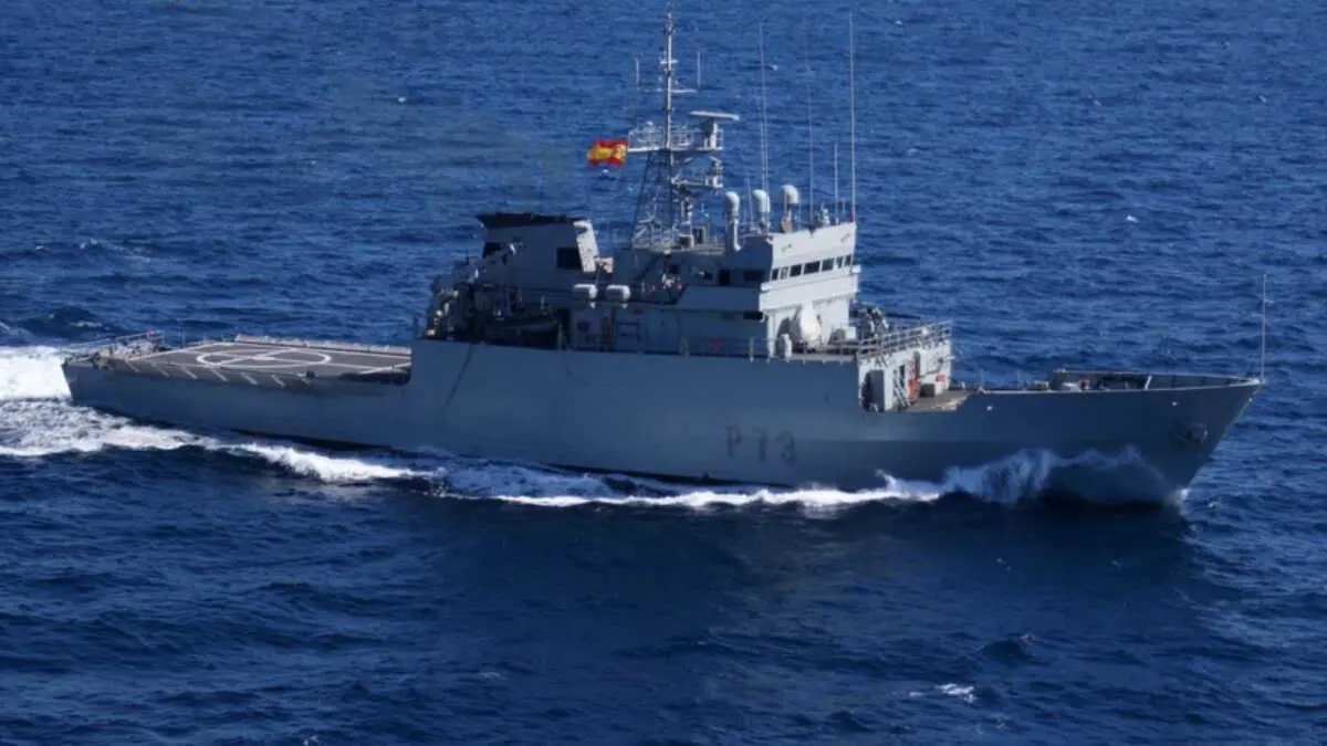 Con esta escala, la Armada refuerza su presencia institucional en el Campo de Gibraltar - FOTO: Armada Espa&ntilde;ola