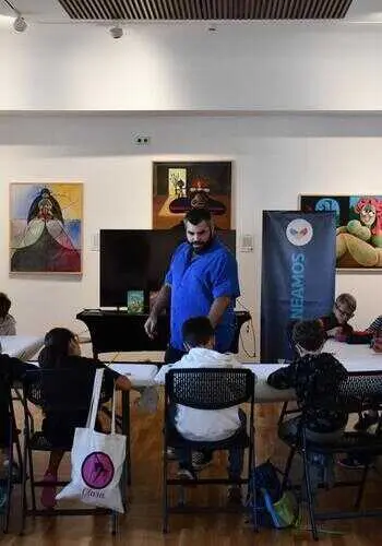Taller infantil pintura San Roque
