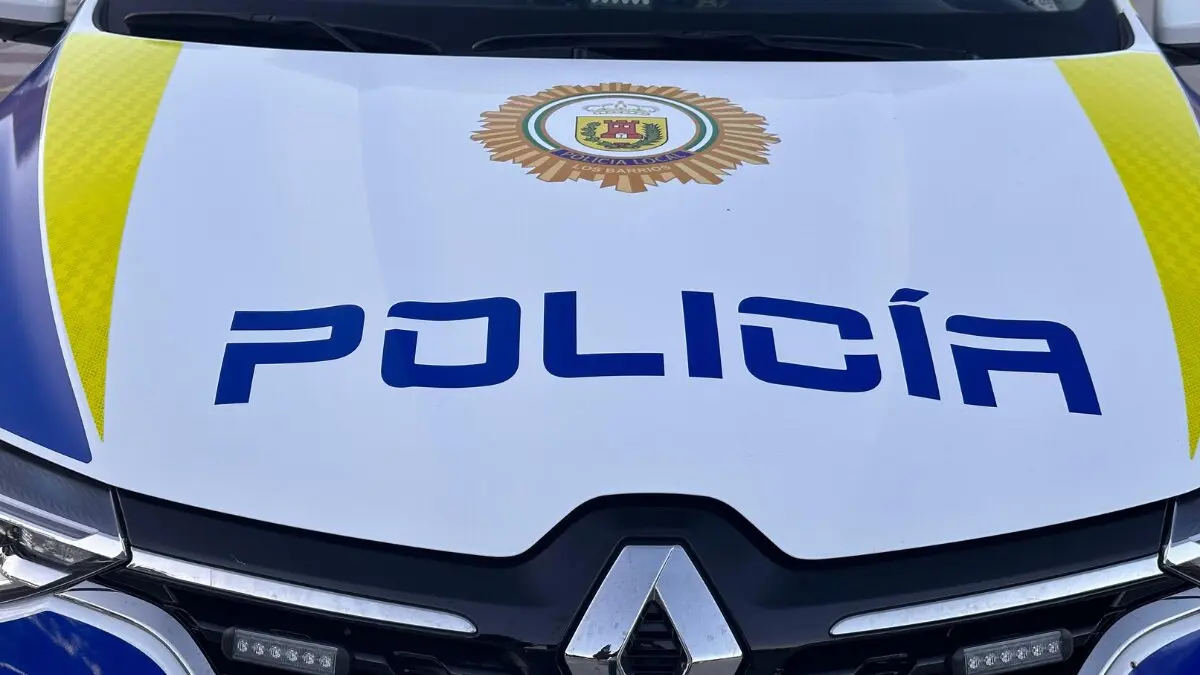 Coche de la Polic&iacute;a Local de Los Barrios.