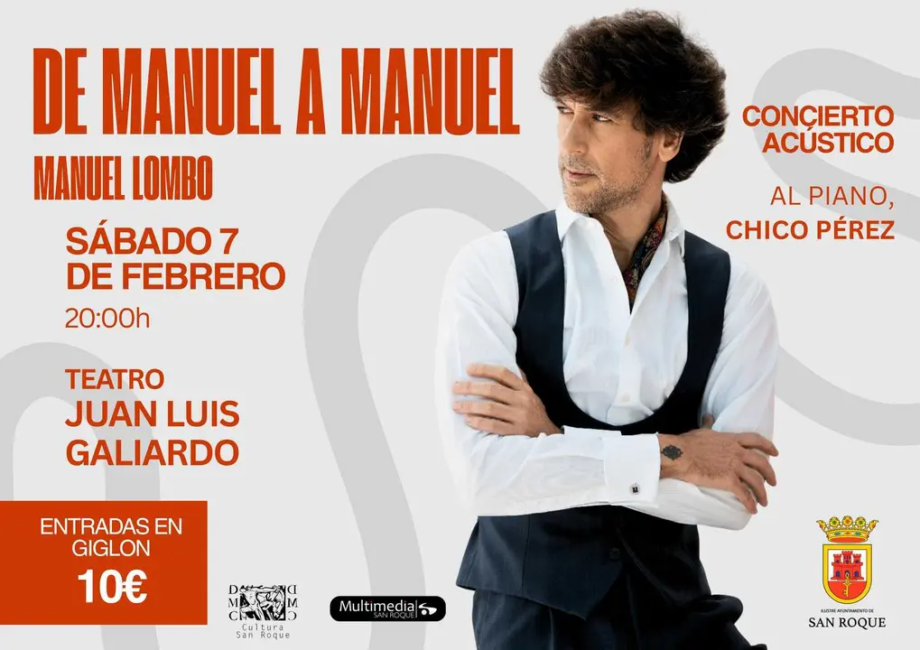 Concierto Manuel Lombo en San Roque