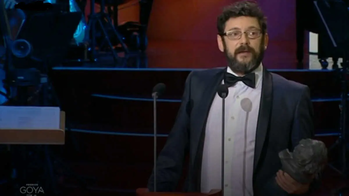 Manolo Solo en los Premios Goya 2017 - FOTO: RTVE