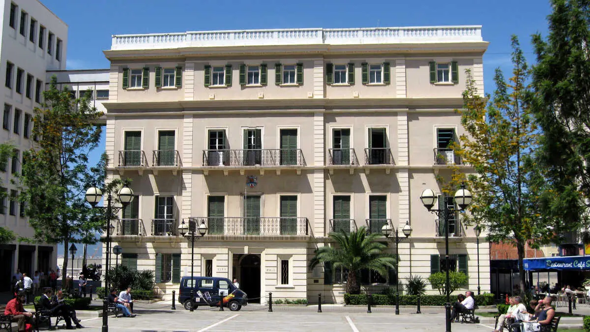 Casa Consistorial de Gibraltar - FOTO: Wikipedia