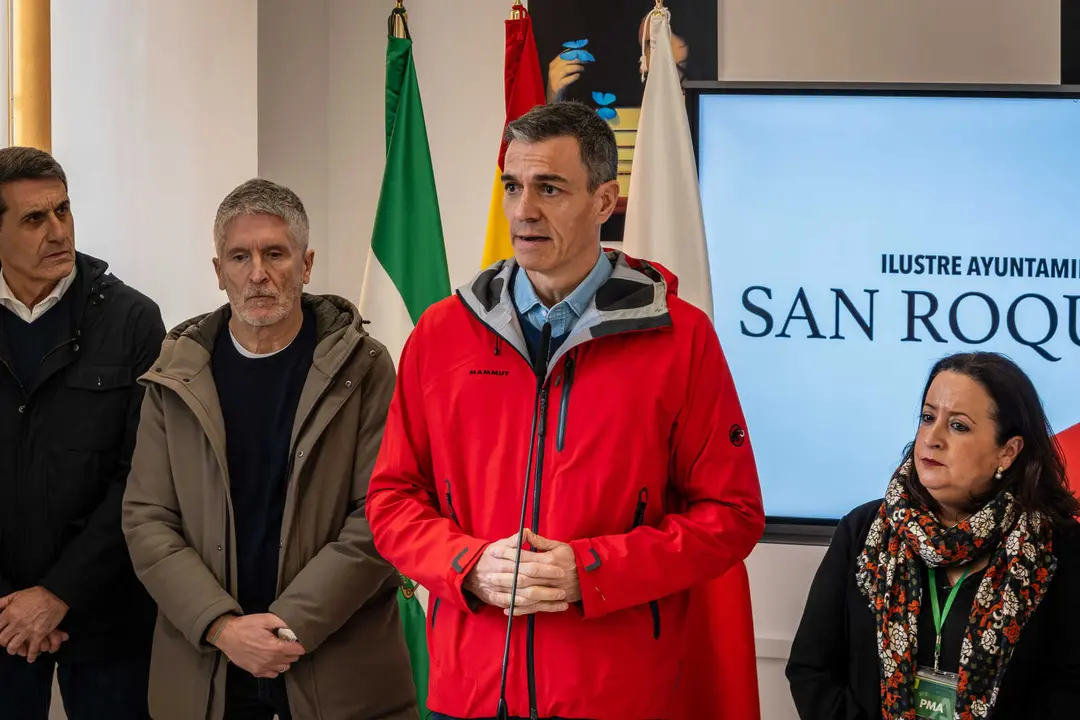Pedro S&aacute;nchez se desplaza a San Roque para evaluar los da&ntilde;os de las borrascas_04