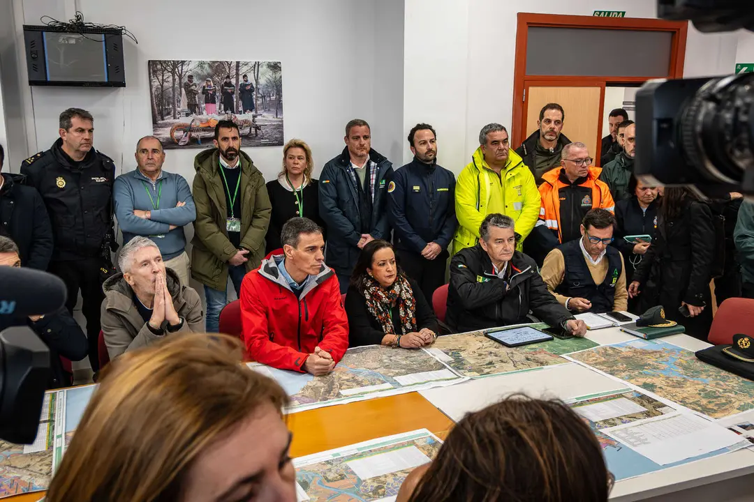 Pedro S&aacute;nchez se desplaza a San Roque para evaluar los da&ntilde;os de las borrascas - FOTO: FJ Ben&iacute;tez