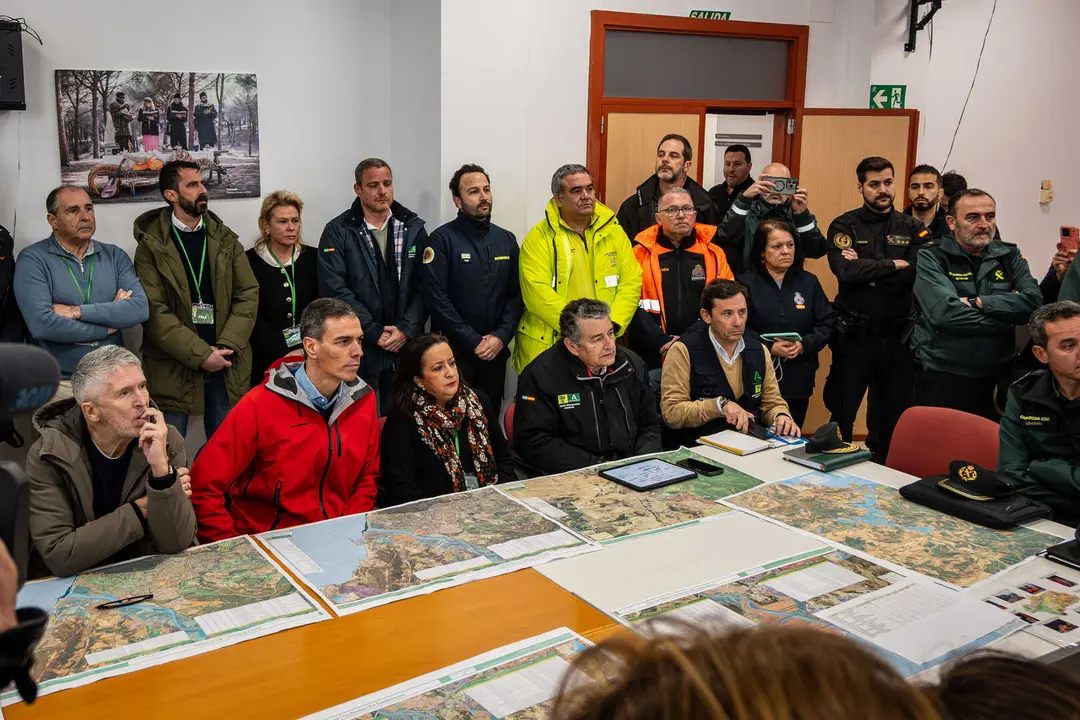 Pedro S&aacute;nchez se desplaza a San Roque para evaluar los da&ntilde;os de las borrascas - FOTO: FJ Ben&iacute;tez