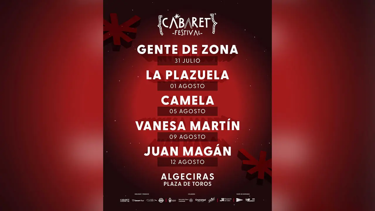 Presentaci&oacute;n oficial del cartel del Cabaret Festival 2026 en Algeciras