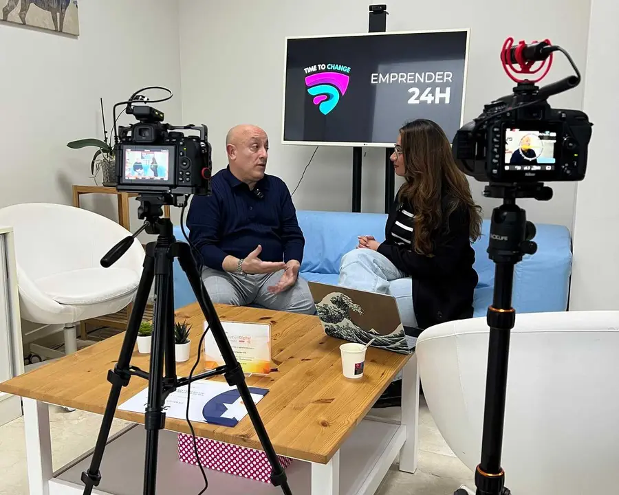 Francisco Clemente durante su intervenci&oacute;n en el programa Emprender 24h - FOTO: FJ Ben&iacute;tez
