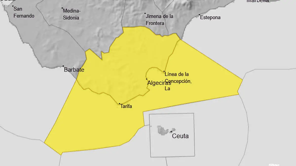 Para este jueves 26 y viernes 27, la comarca se encuentra en aviso amarillo por viento y fen&oacute;menos costeros, ante la previsi&oacute;n de rachas intensas y fuerte oleaje en el litoral