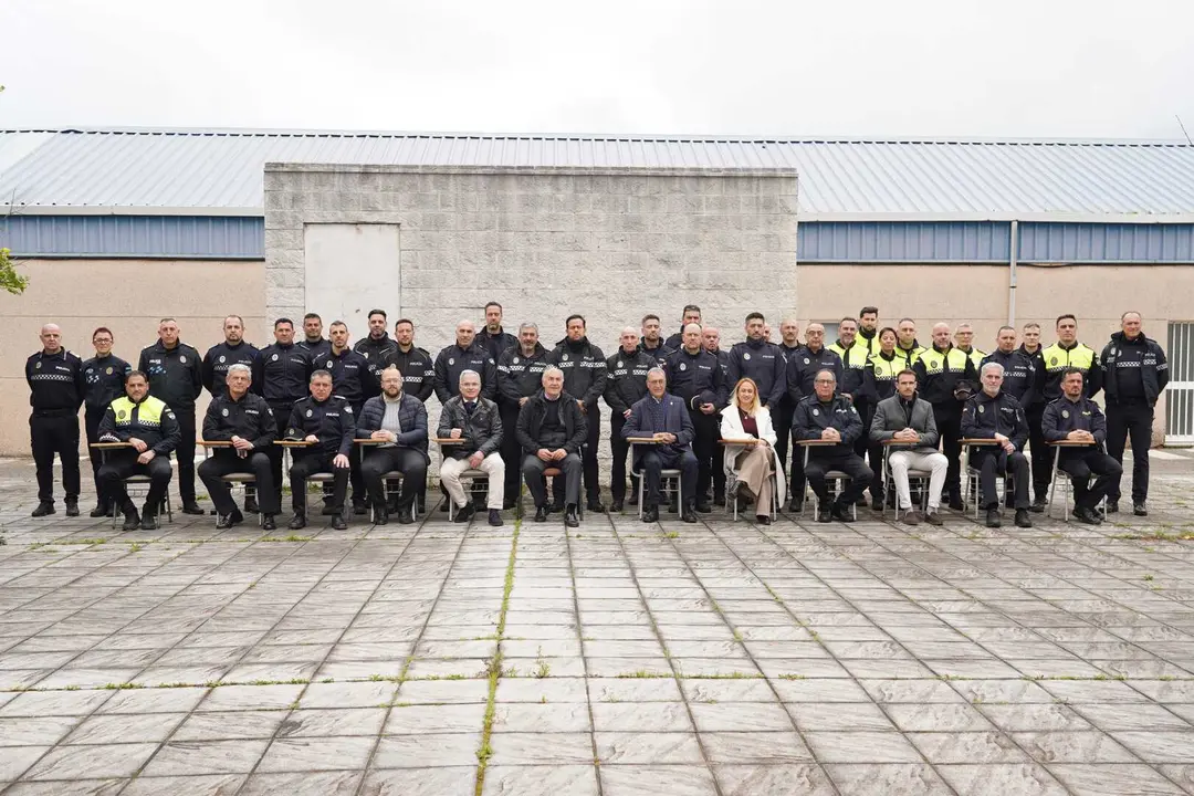 Acto de apertura del curso de capacitaci&oacute;n para mandos de la Polic&iacute;a Local en la Escuela de Polic&iacute;a Local de Algeciras.