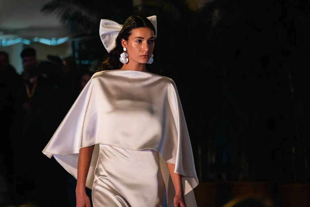 La Plaza Alta durante la celebraci&oacute;n de la pasarela &ldquo;Algeciras de Moda&rdquo;, con dise&ntilde;adores y modelos presentando sus colecciones - FOTO: FJ Ben&iacute;tez
