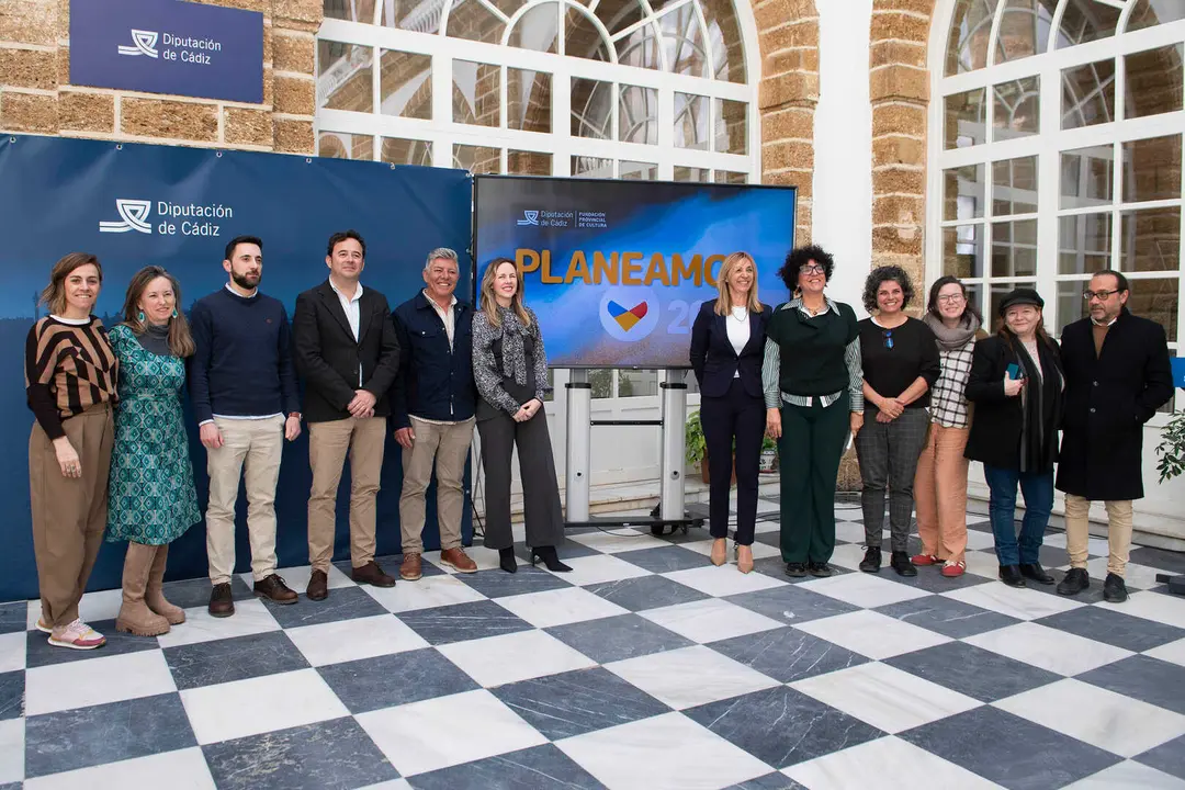 Presentaci&oacute;n del programa Planeamos 2026 con representaci&oacute;n institucional en la provincia de C&aacute;diz