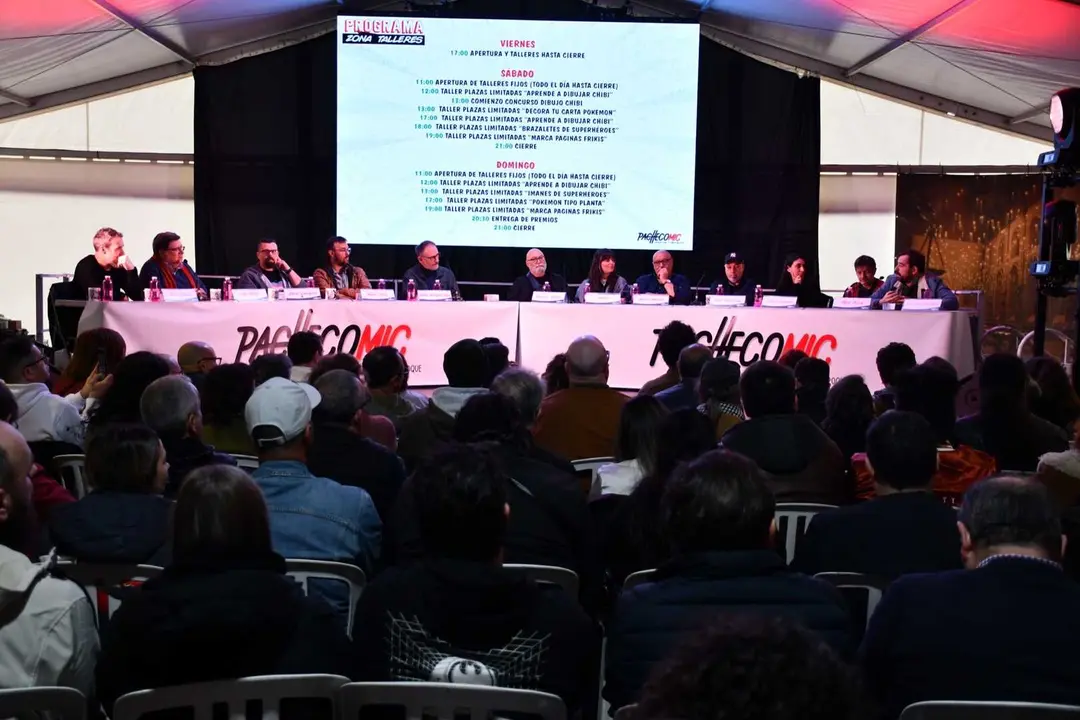 Vista general de una de las actividades celebradas durante la primera edici&oacute;n de la Pachecomic en San Roque