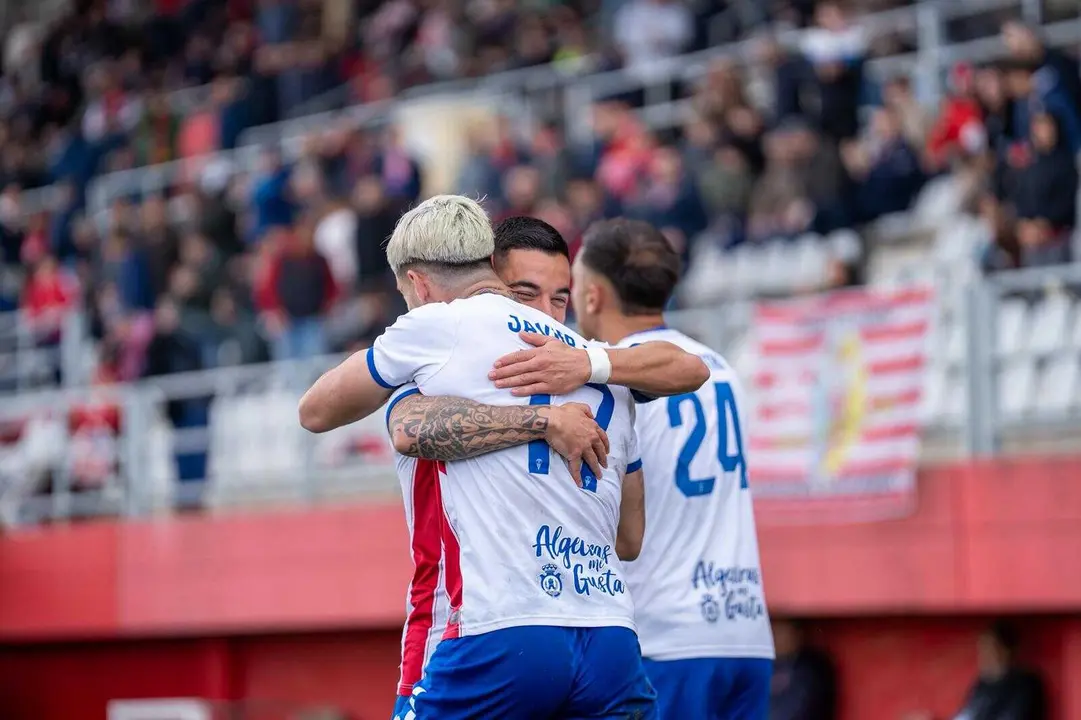 Imagen del encuentro disputado por el conjunto algecirista en el Nuevo Mirador durante la jornada de liga.