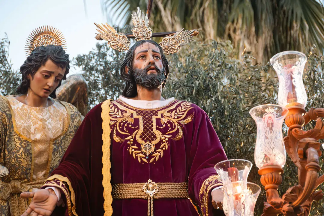 El Huerto recorre Algeciras en una de las procesiones m&aacute;s solemnes del Domingo de Ramos - FOTO: FJ Ben&iacute;tez