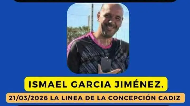 Cartel de b&uacute;squeda difundido durante los d&iacute;as de desaparici&oacute;n en La L&iacute;nea