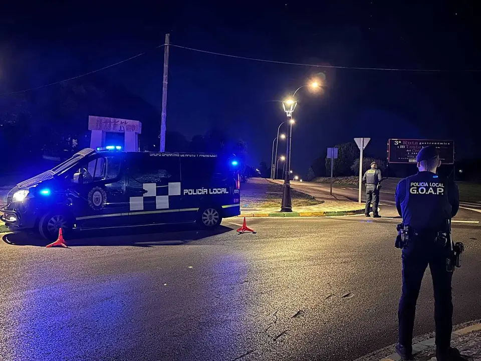 Dispositivo de seguridad desplegado en las inmediaciones de la plaza de toros La Montera durante el evento del Toro Embolado.