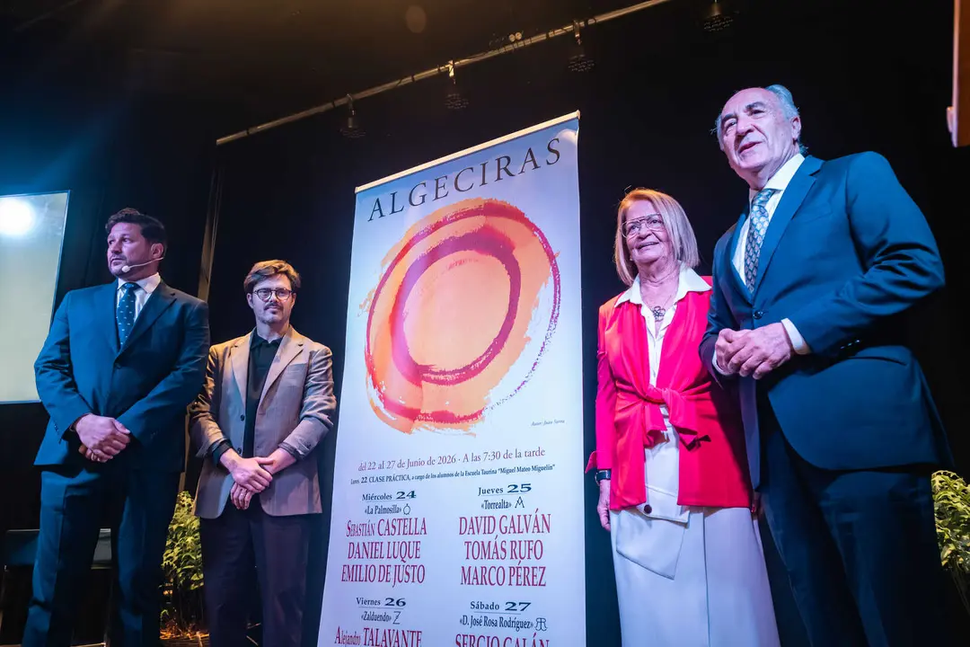 Presentaci&oacute;n oficial de los carteles de la Feria Taurina de Algeciras 2026 en el centro cultural de la ciudad_27_FOTO - FJ Ben&iacute;tez