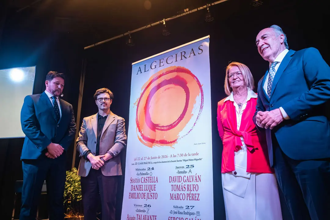 Presentaci&oacute;n oficial de los carteles de la Feria Taurina de Algeciras 2026 en el centro cultural de la ciudad_28_FOTO - FJ Ben&iacute;tez