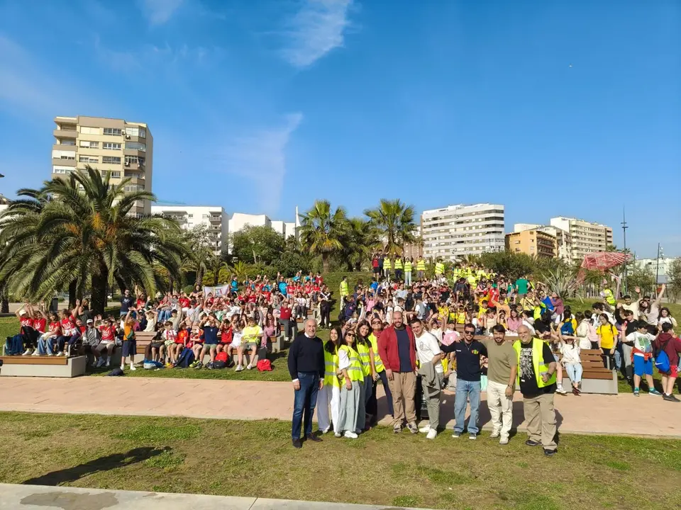Participantes en el Encuentro de Centros Juveniles Salesianos celebrado en Algeciras