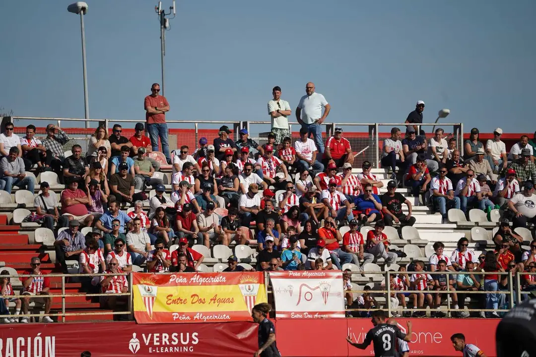 Imagen del encuentro disputado por el conjunto algecire&ntilde;o durante la jornada en el Nuevo Mirador - FOTO: ALGECIRAS CF