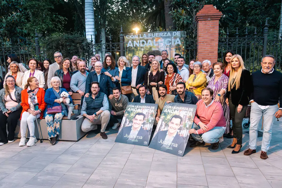 Imagen de un acto pol&iacute;tico en Algeciras durante el inicio de campa&ntilde;a electoral en la comarca - FOTO: FJ Ben&iacute;tez