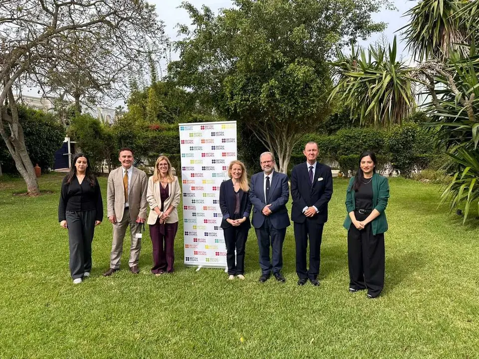 Cort&eacute;s con Alexandra Balafrej, directora para Marruecos del British Council