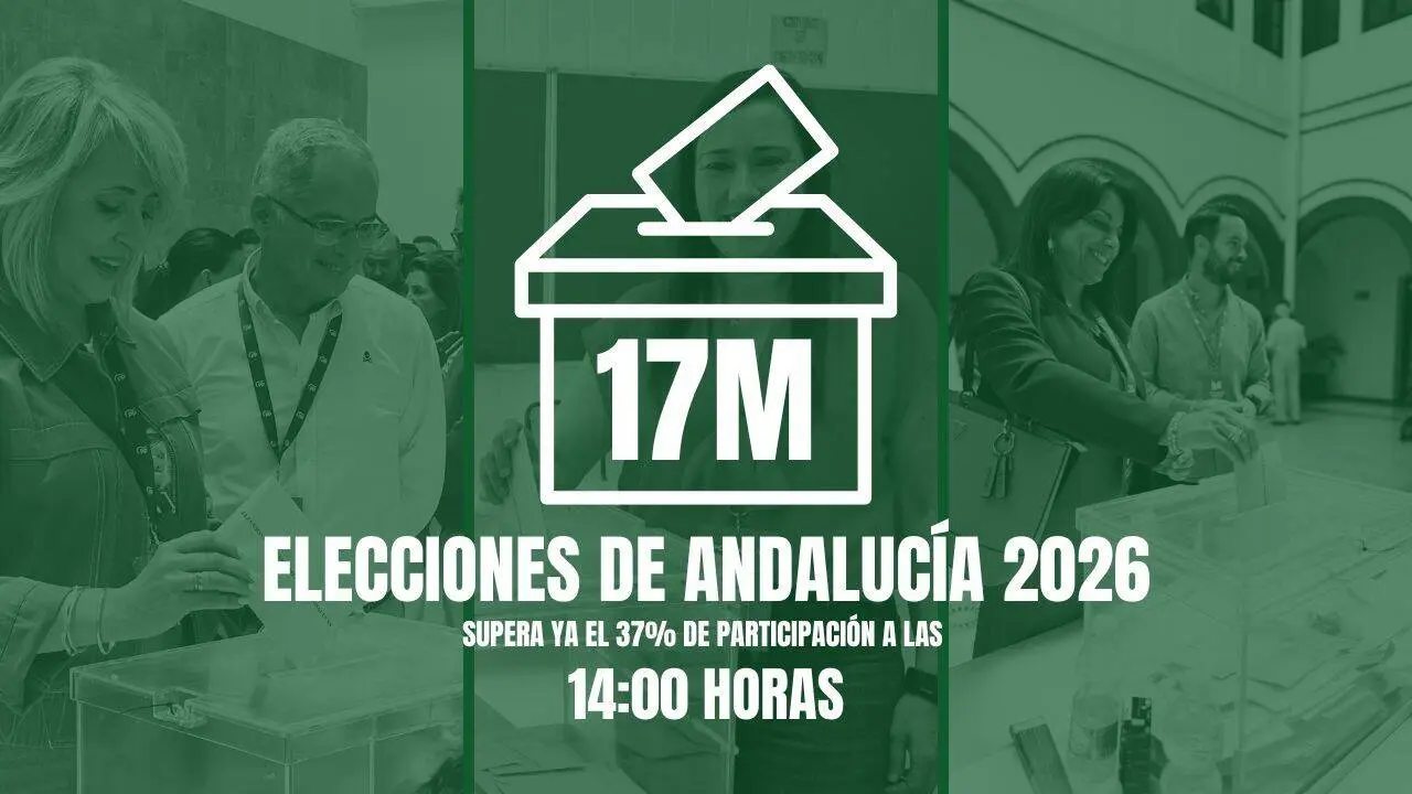 Ambiente de votaci&oacute;n durante la jornada de las elecciones andaluzas del 17M en distintos colegios electorales de Andaluc&iacute;a.