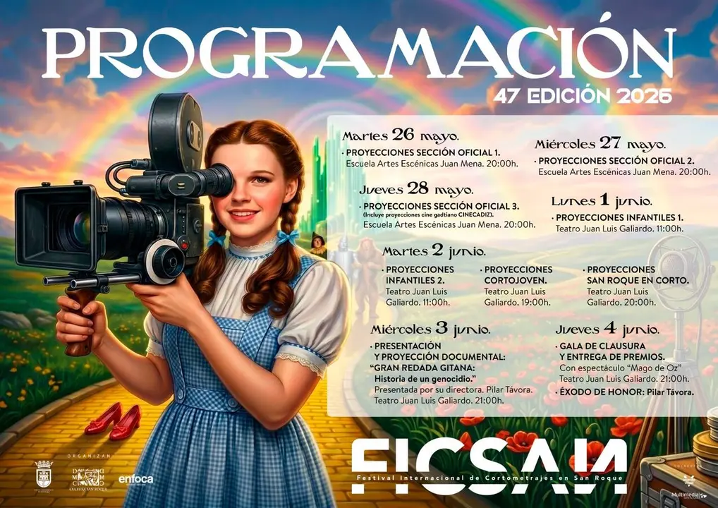Presentaci&oacute;n de la nueva edici&oacute;n del Festival Internacional de Cortometrajes de San Roque.