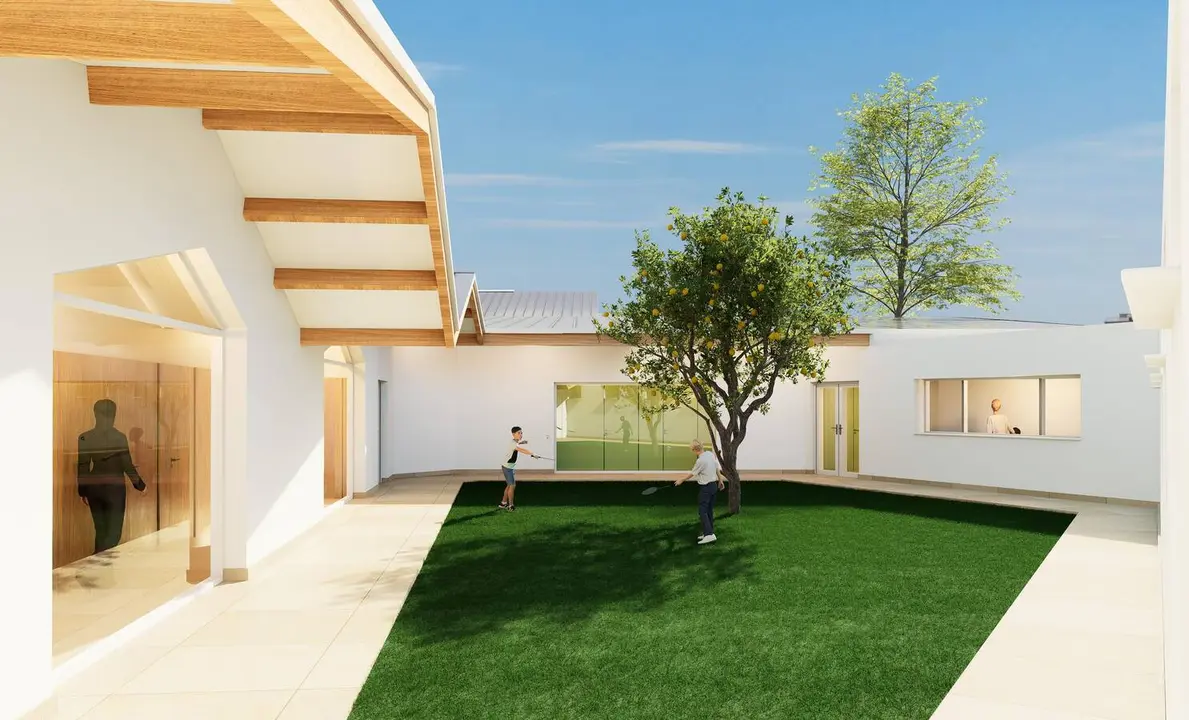 Recreaci&oacute;n virtual del futuro centro integral para personas con autismo proyectado en Do&ntilde;a Casilda