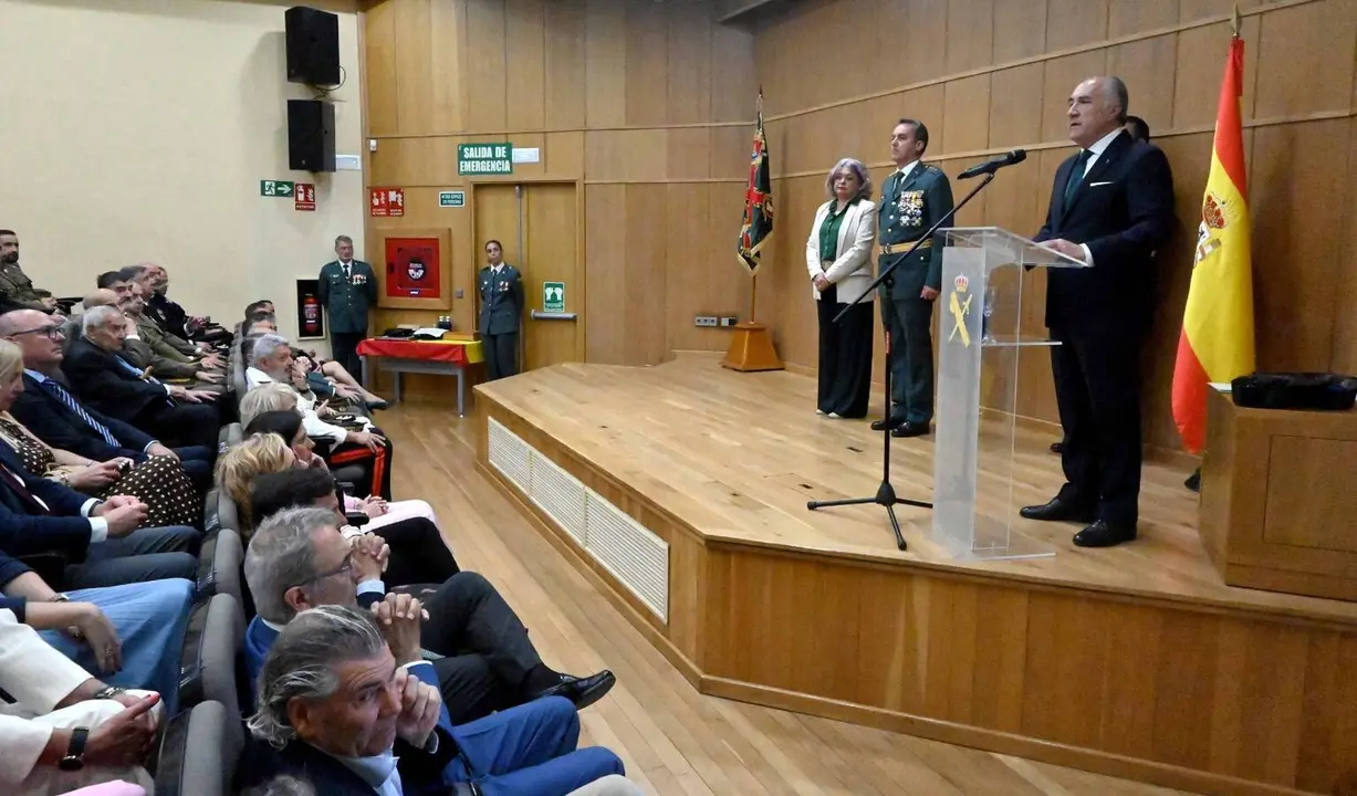 Acto conmemorativo del aniversario fundacional de la Guardia Civil en Algeciras