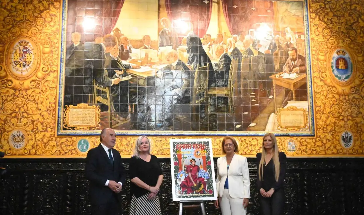 Presentaci&oacute;n oficial del cartel anunciador de la Feria Real de Algeciras 2026