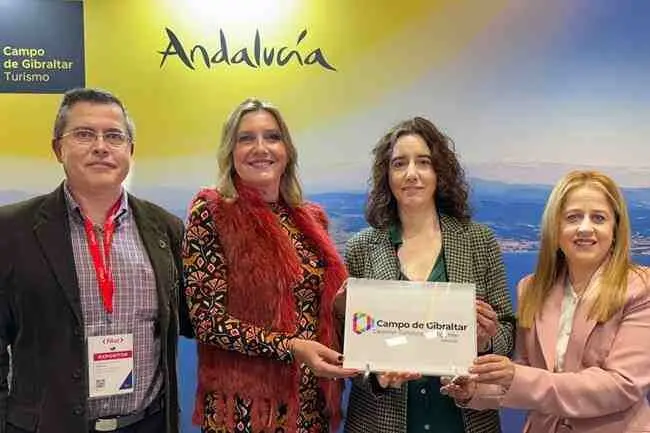 Representantes de la Mancomunidad durante una de las iniciativas vinculadas al desarrollo del Destino Tur&iacute;stico Inteligente del Campo de Gibraltar