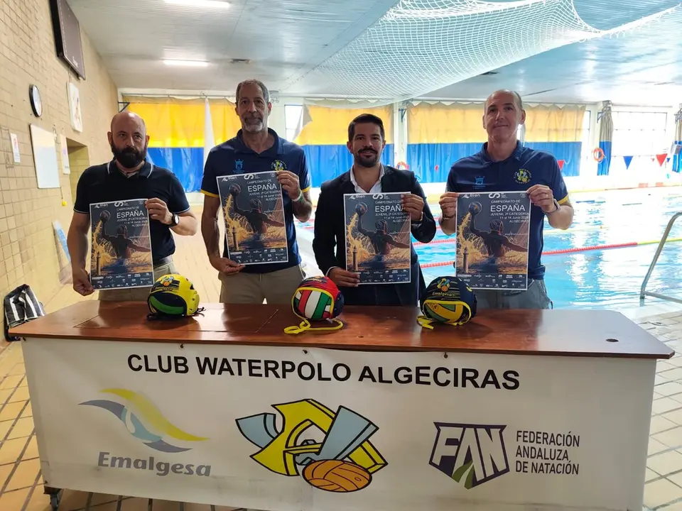 Presentaci&oacute;n del Campeonato de Espa&ntilde;a Juvenil Masculino de Waterpolo que se disputar&aacute; esta semana en Algeciras