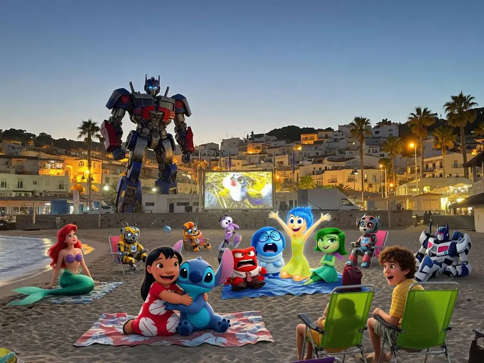 El cine vuelve este verano a las playas de Algeciras. Getares y El Rinconcillo acoger&aacute;n nueve proyecciones gratuitas durante julio y agosto con pel&iacute;culas para toda la familia