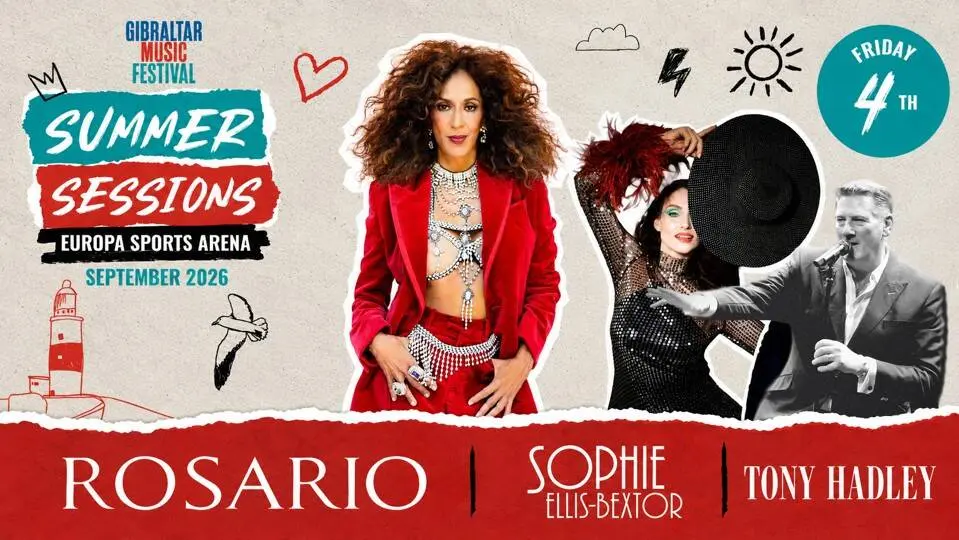 Cartel del Gibraltar Music Festival Summer Sessions, que se celebrar&aacute; del 3 al 5 de septiembre
