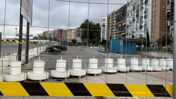 Vista del entorno del Llano Amarillo, una de las principales bolsas de aparcamiento del centro de Algeciras