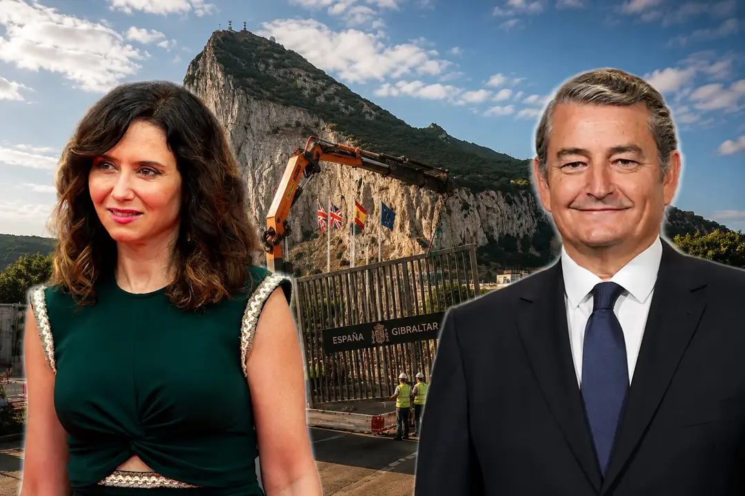 Ayuso y Antonio Sanz, ante el nuevo escenario abierto tras el acuerdo sobre Gibraltar