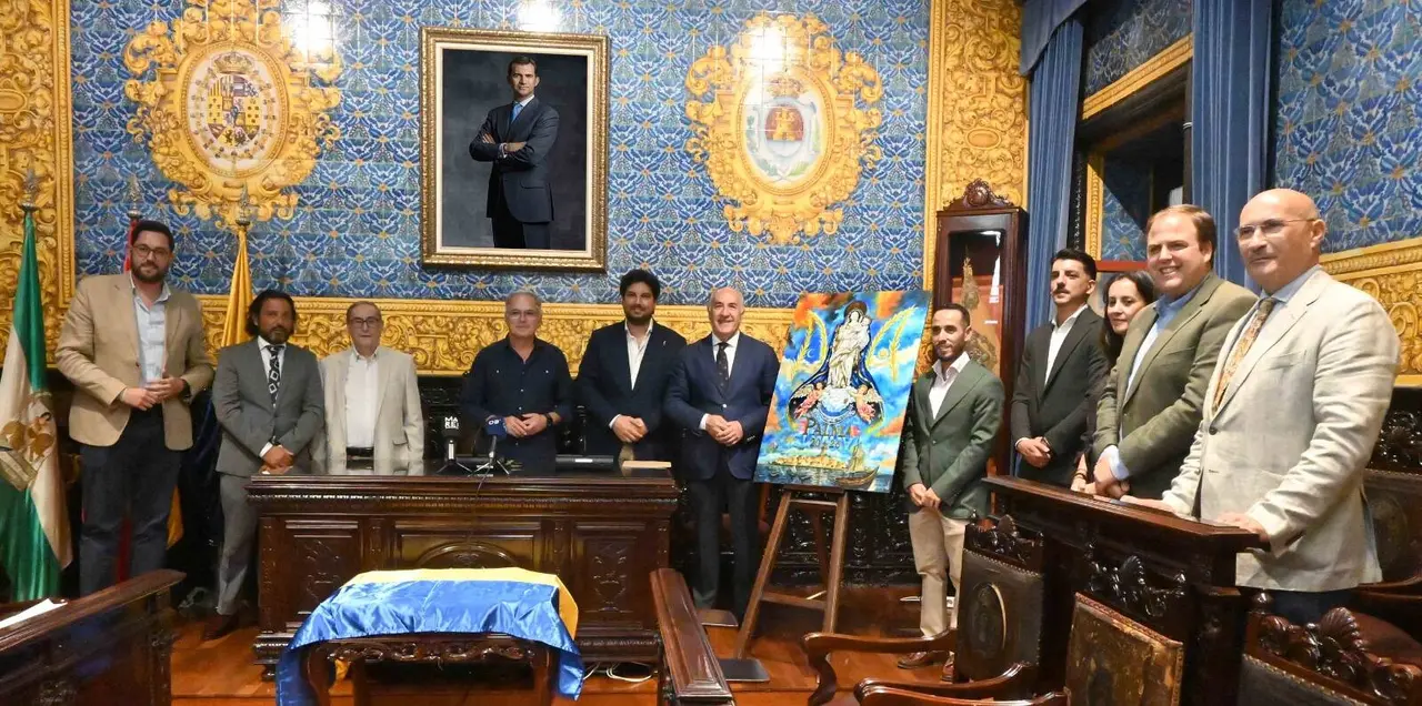 Presentaci&oacute;n del cartel anunciador de las Fiestas Patronales de Nuestra Se&ntilde;ora de la Palma 2026