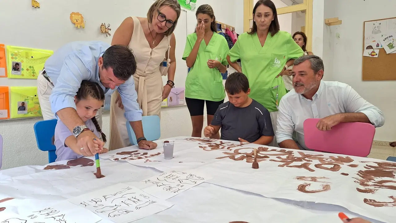 Participantes en una de las Escuelas de Verano impulsadas por la Junta de Andaluc&iacute;a en el Campo de Gibraltar
