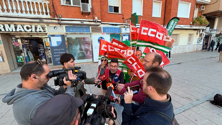 Concentración de protesta en Algeciras contra las agresiones a sanitarios 10
