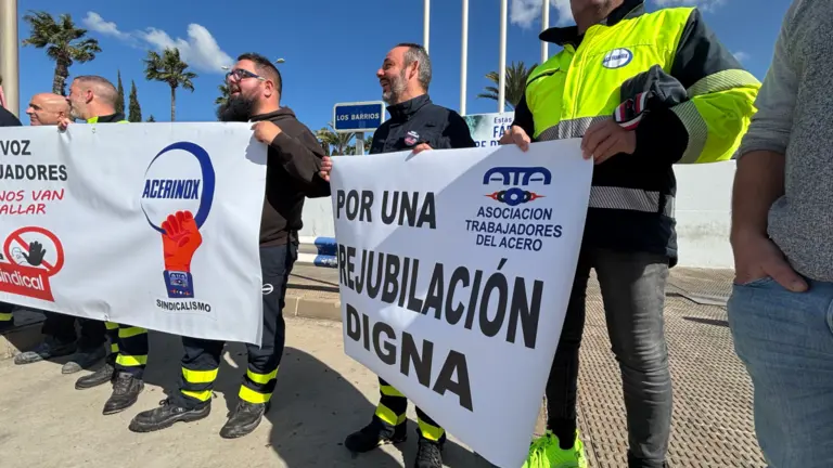 Concentración Acerinox, un año después del inicio de la huelga3